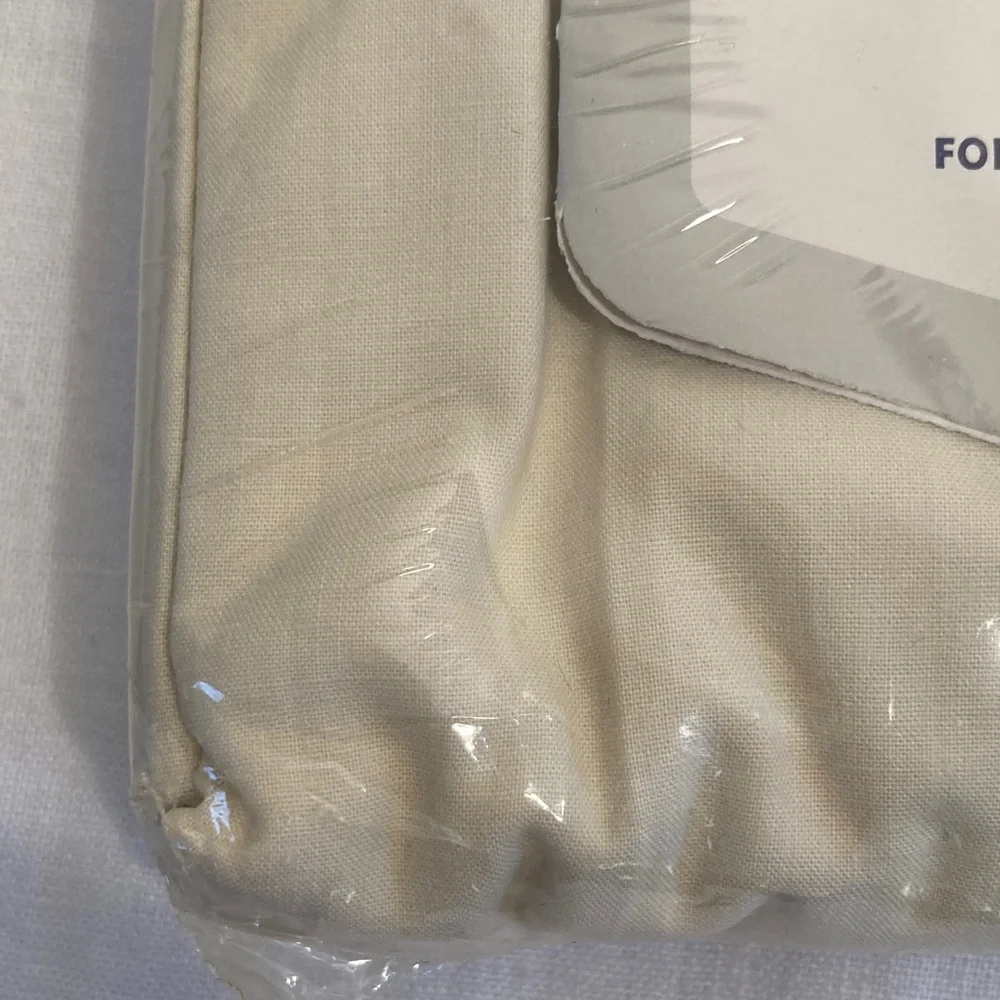 Wamsutta Supercale Cream twin Fitted Sheet in package